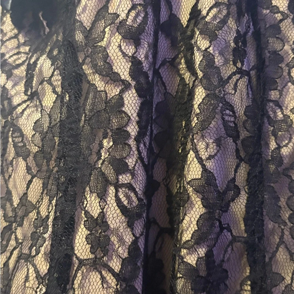 Intrigue Strapless Cocktail Dress Size 4 - Picture 6 of 8